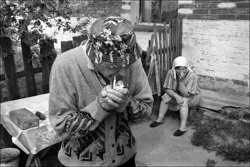 "Lit cigarette", farm of Kovylensky, village of Oblivskaya district, Rostov-on-Don region, Russia, July 2010