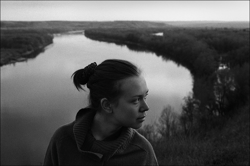 "Twilight in the Krutoyar natural boundary", near village of Vioshenskaya, Rostov-on-Don region, Russia, May 2011