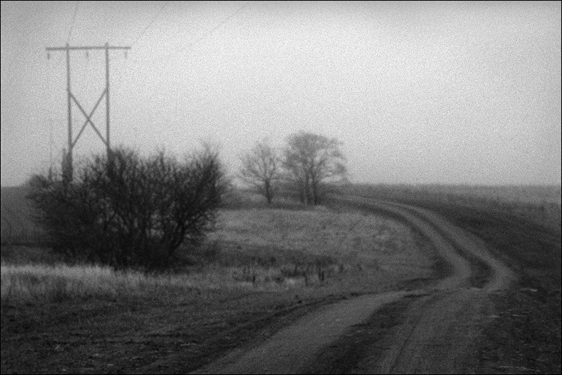 "The way in the steppe", village of Oblivskaya district, Rostov-on-Don region, Russia, November 2010