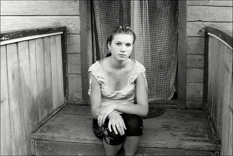"The inhabitant of farm Senshin", farm of Senshin, village of Oblivskaya district, Rostov-on-Don region, Russia, July 2010