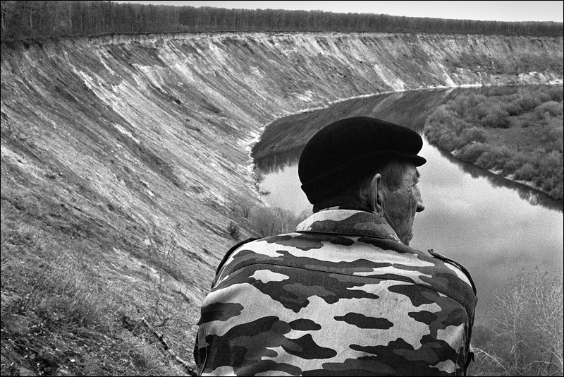 "Don River bend in natural boundary of Krivoborie", Krivoborie natural boundary, Ramonskoye district, Voronezh region, Russia, May 2011