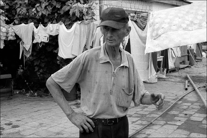 "The shepherd out of work", farm of Kovylensky, village of Oblivskaya district, Rostov-on-Don region, Russia, July 2010