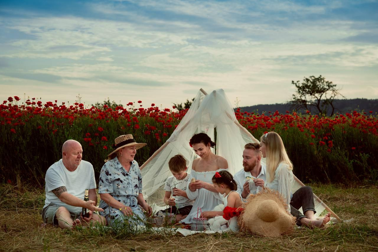 Семейная съемка. Свадебный фотограф в Праге Покудова Наталия