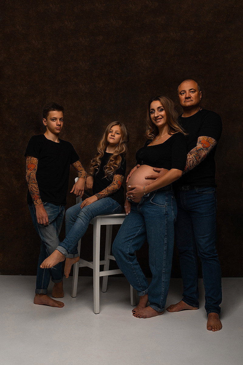 Евгения с семьей. Ваш семейный фотограф в Харькове Ольга Маринцева