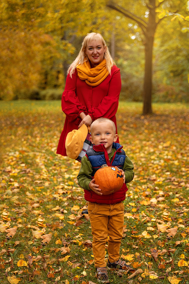 Осення сьемка для Алены. Ваш семейный фотограф в Харькове Ольга Маринцева