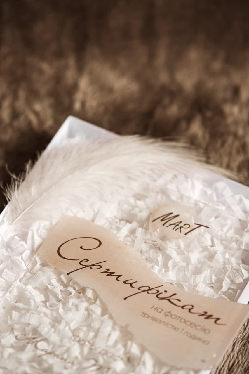 Сертифікати. Марина Тимченко. Фотограф. Житомир