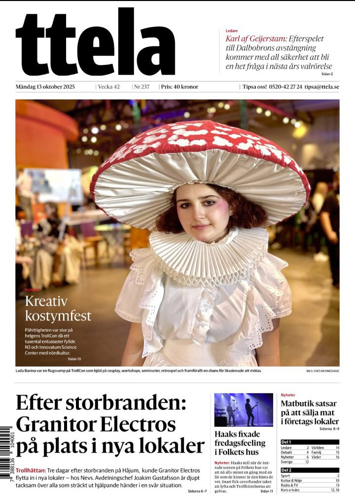 Costume Design. Photographer in Sweden