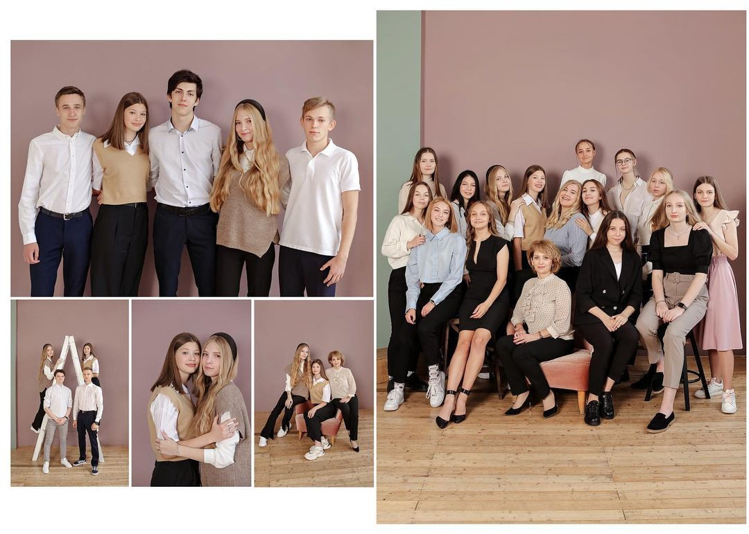 Шкільні макети. Шкільний та комерційний фотограф