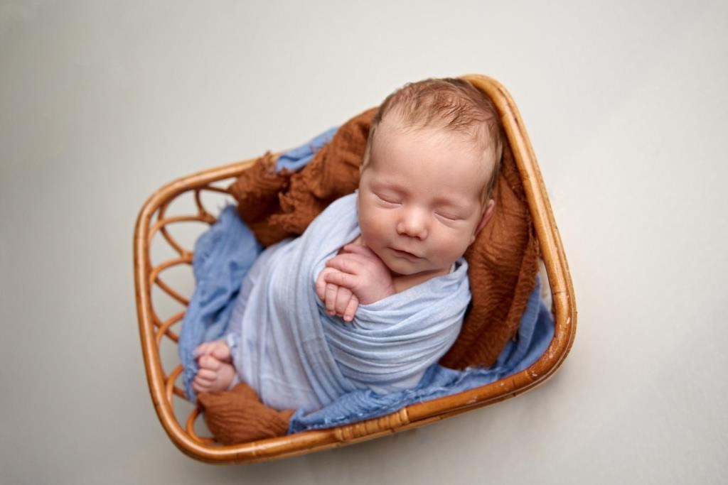 Корзини. Фотограф новонароджених діток та їх сімей в Тернополі