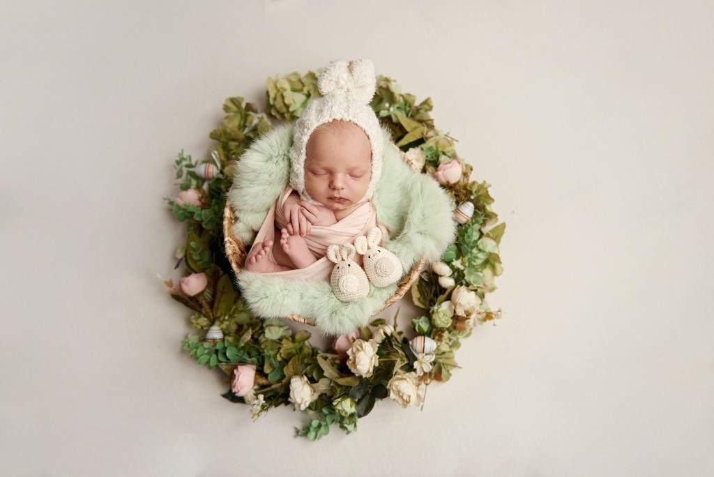 Корзини. Фотограф новонароджених діток та їх сімей в Тернополі
