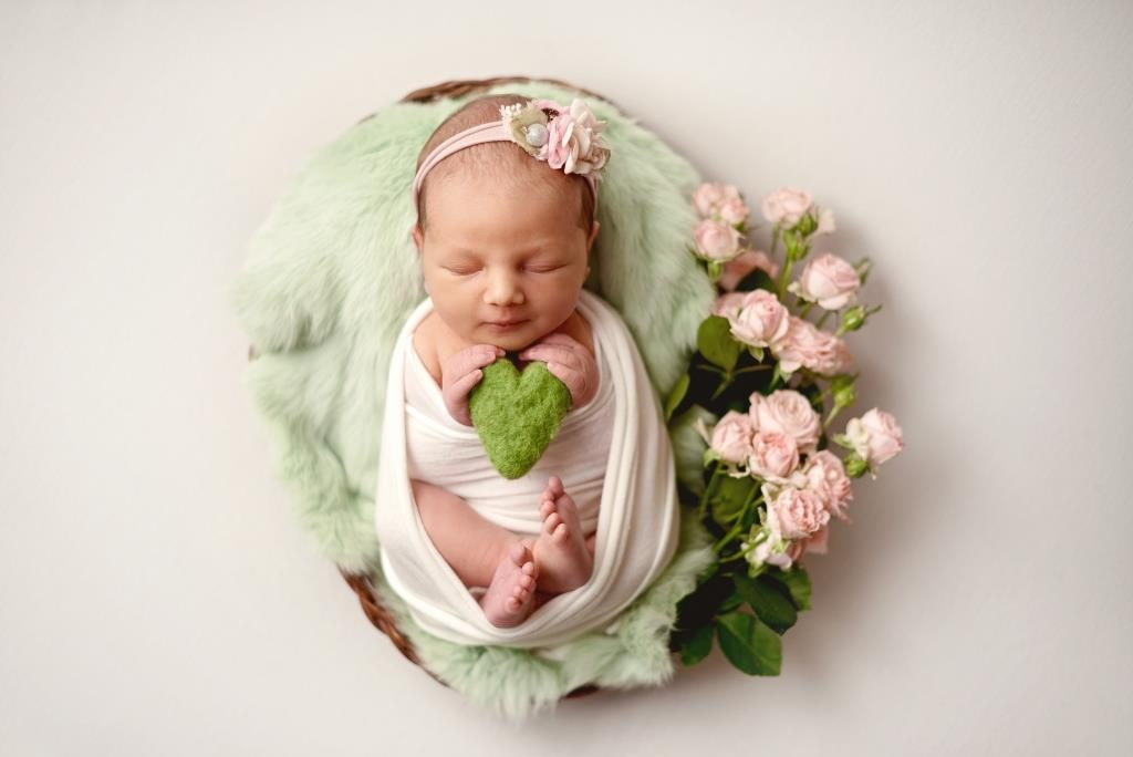 Корзини. Фотограф новонароджених діток та їх сімей в Тернополі