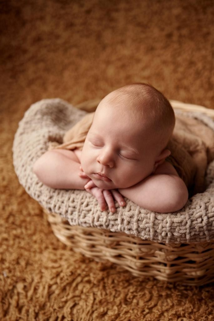 Корзини. Фотограф новонароджених діток та їх сімей в Тернополі
