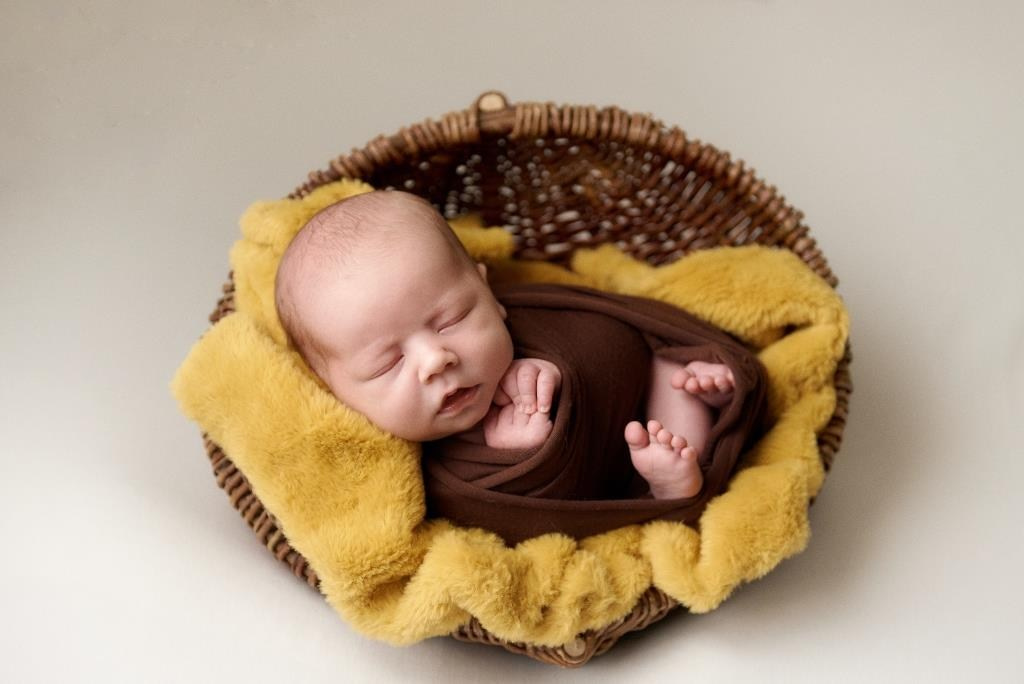 Корзини. Фотограф новонароджених діток та їх сімей в Тернополі