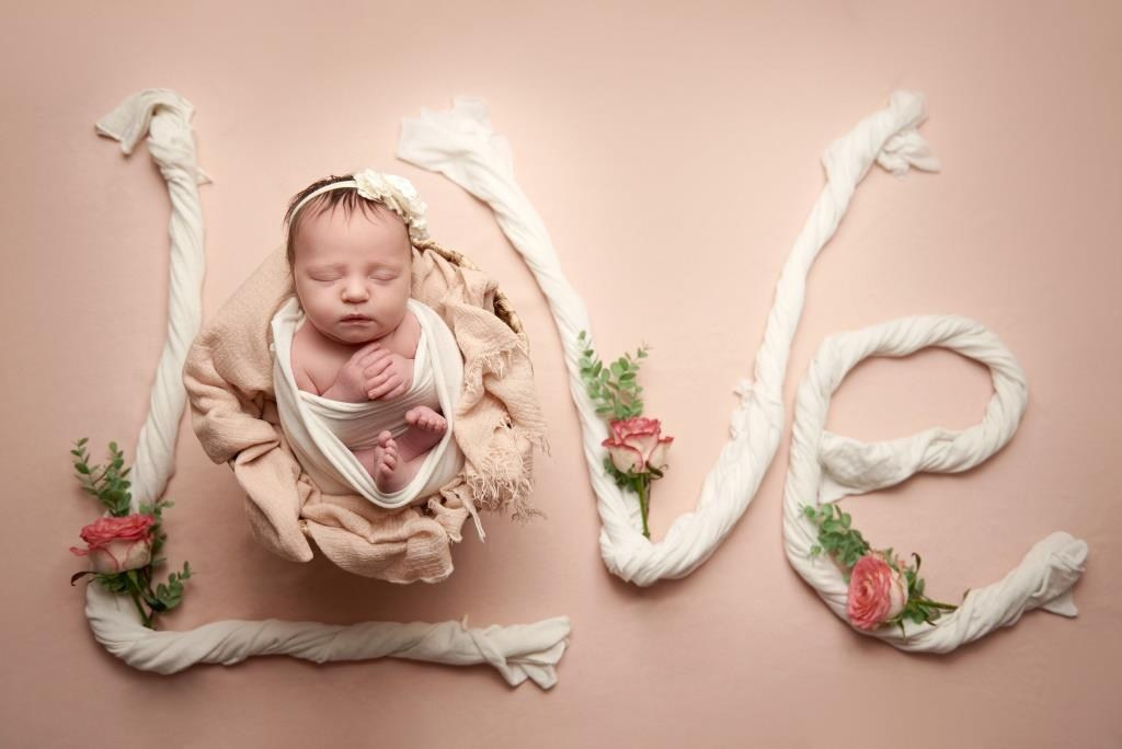 Корзини. Фотограф новонароджених діток та їх сімей в Тернополі