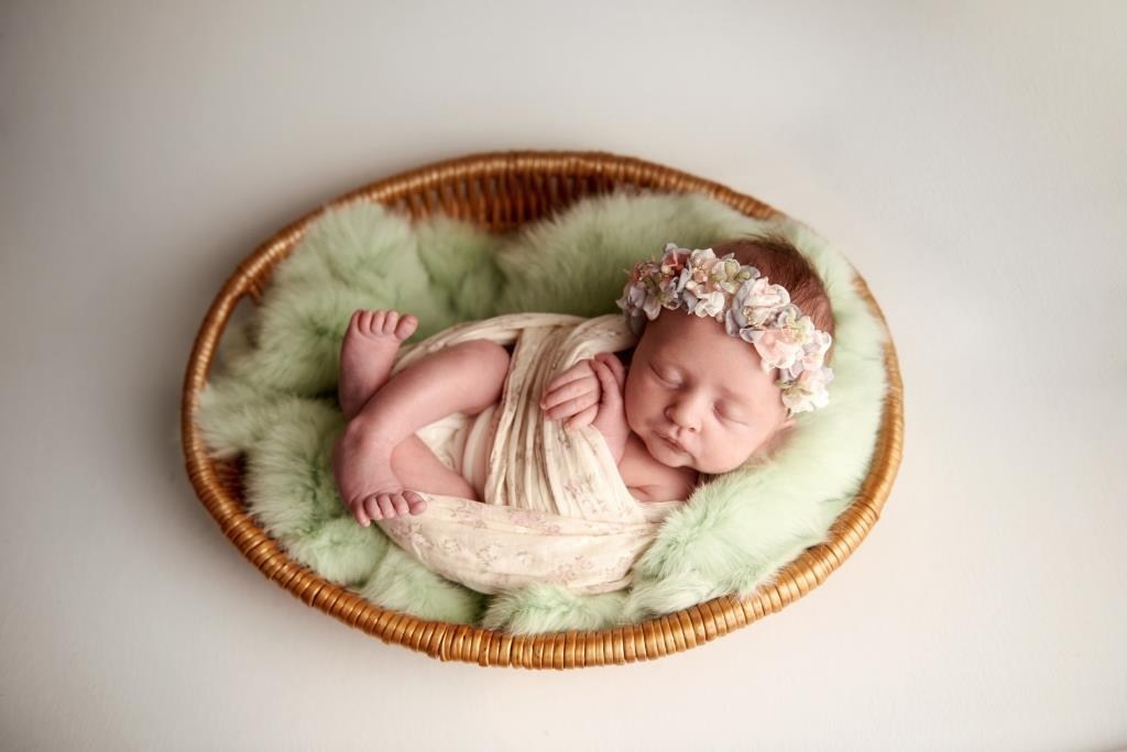 Корзини. Фотограф новонароджених діток та їх сімей в Тернополі