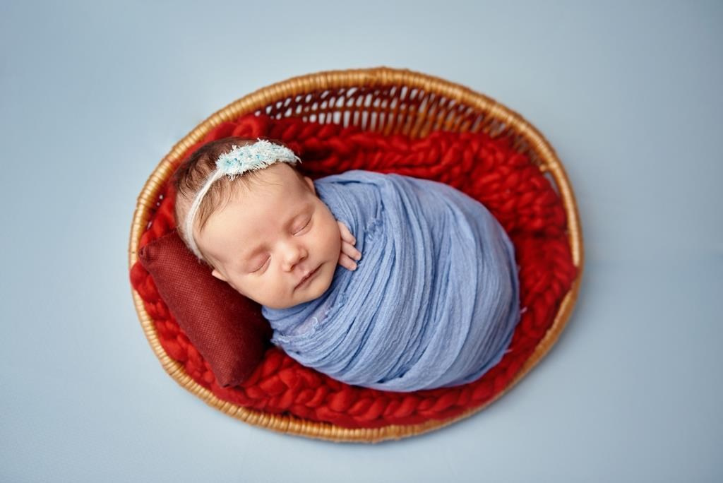Корзини. Фотограф новонароджених діток та їх сімей в Тернополі