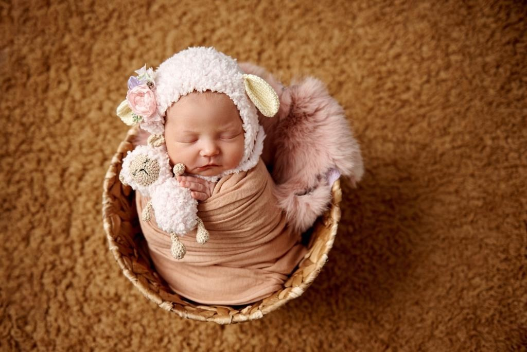 Корзини. Фотограф новонароджених діток та їх сімей в Тернополі