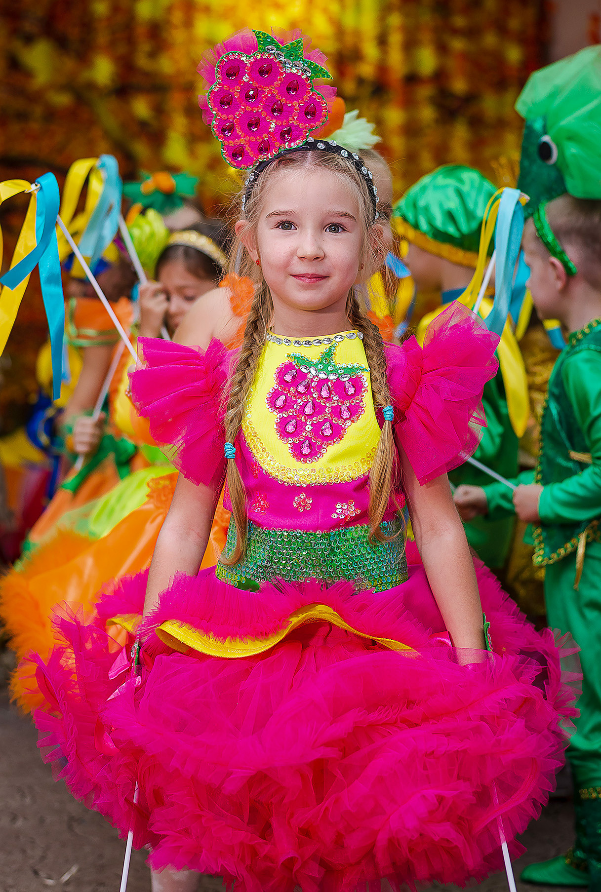 Осенний утренник в саду. Сімейний та дитячий фотограф в Одесі Нікола Світлана