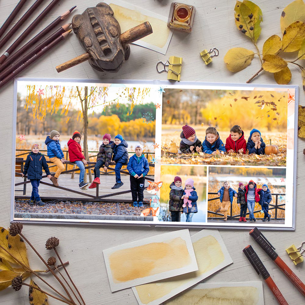 Випускні альбоми для садочків Київ. Фотограф Київ Кислюк Олена