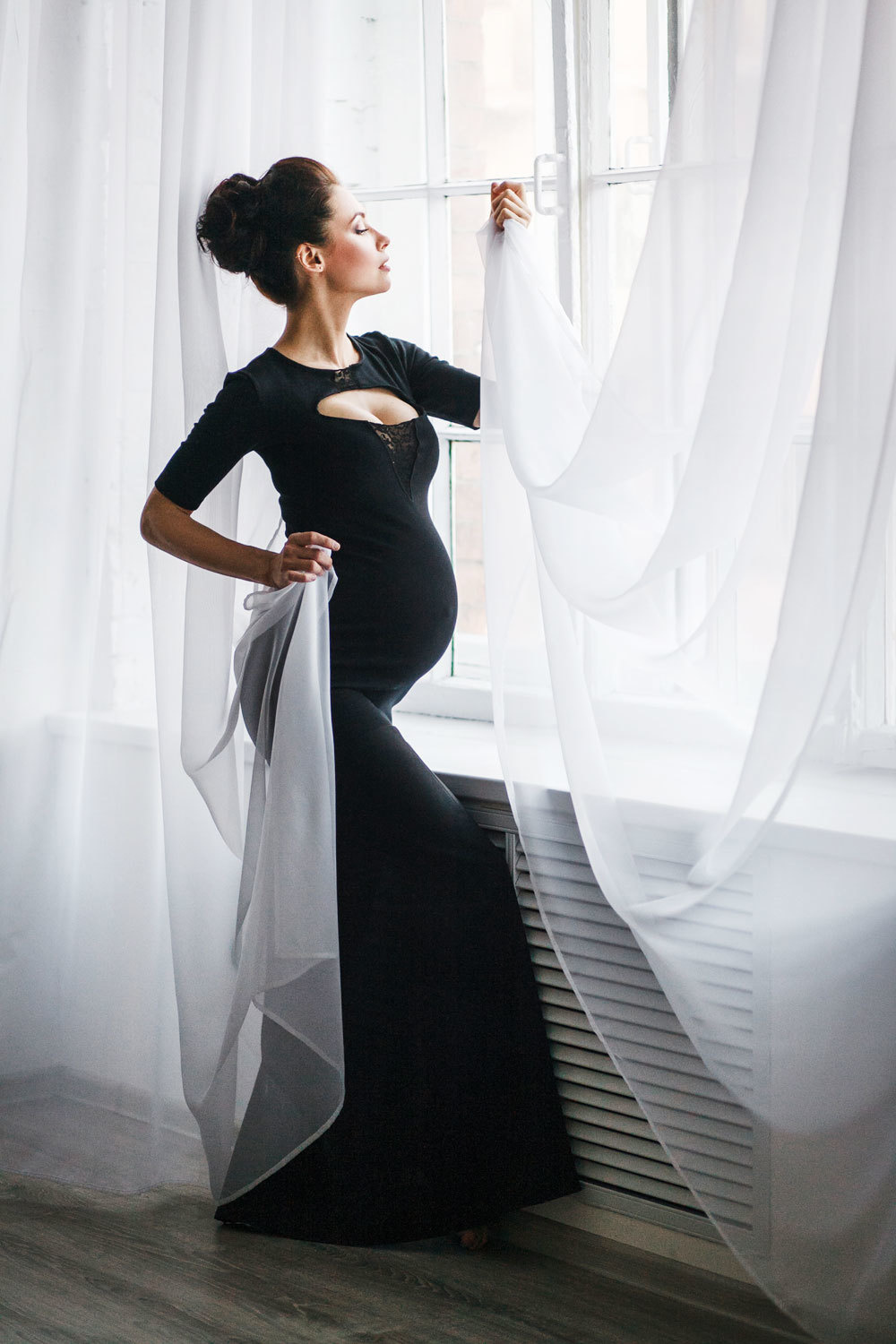 Фотосессия беременности Большая Долина. Семейный фотограф Великодолинское