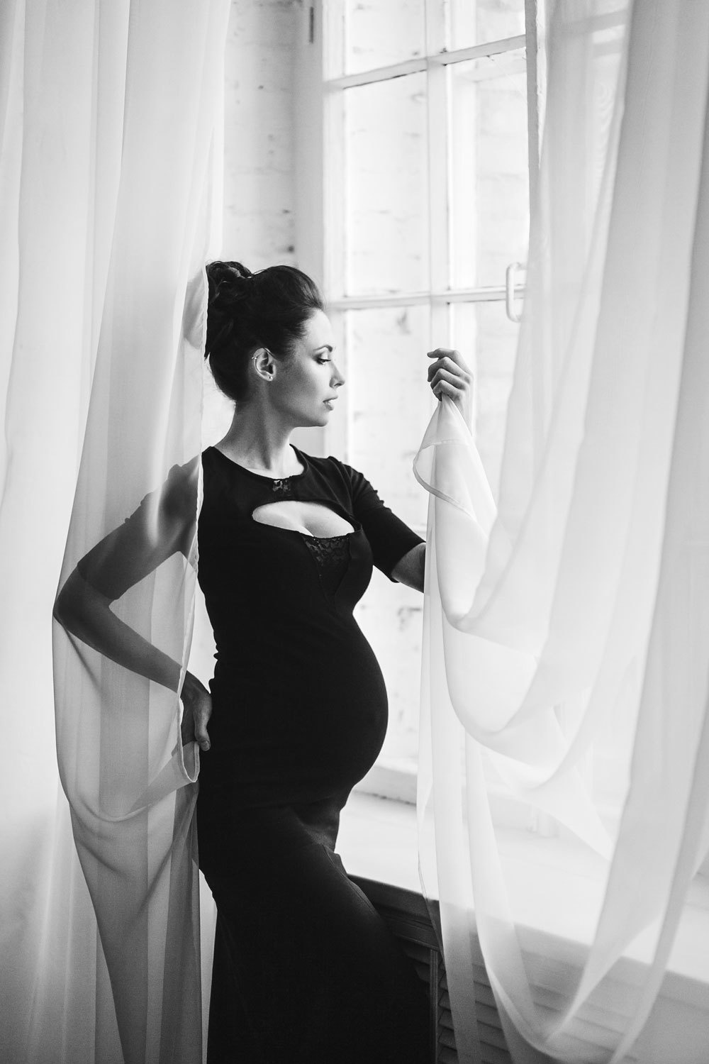 Фотосессия беременности Большая Долина. Семейный фотограф Великодолинское