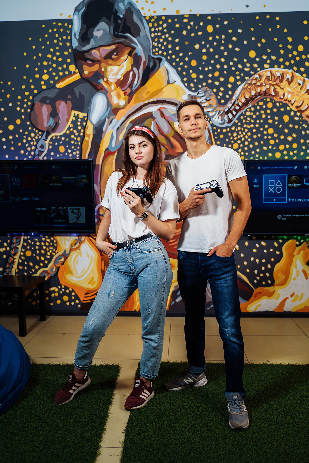 Gaming club. Website content. Photographer in London Daria Agafonova