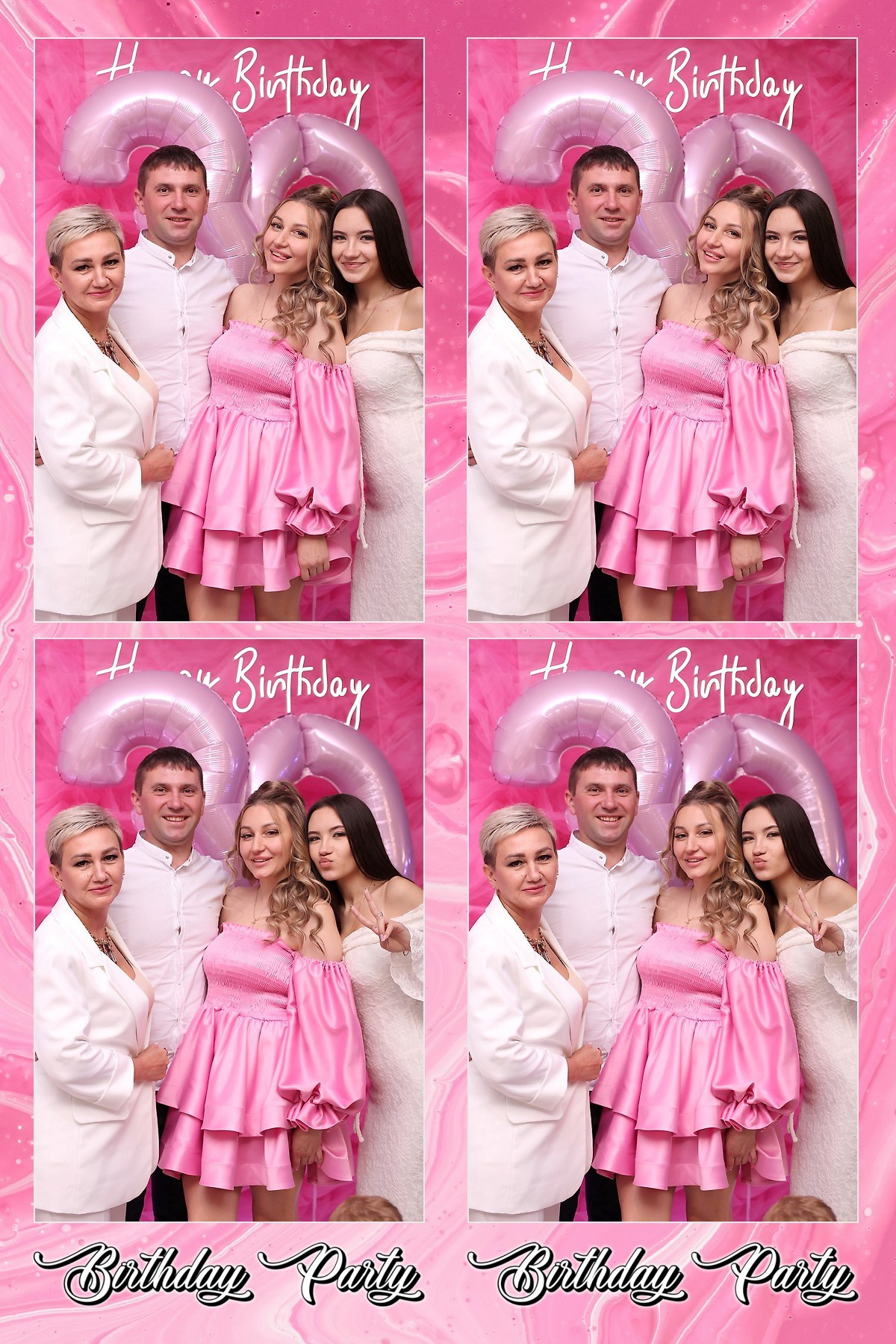 День Народження Наталії (AIR PhotoBOX). Оренда інтерактивних фотозон у Харкові