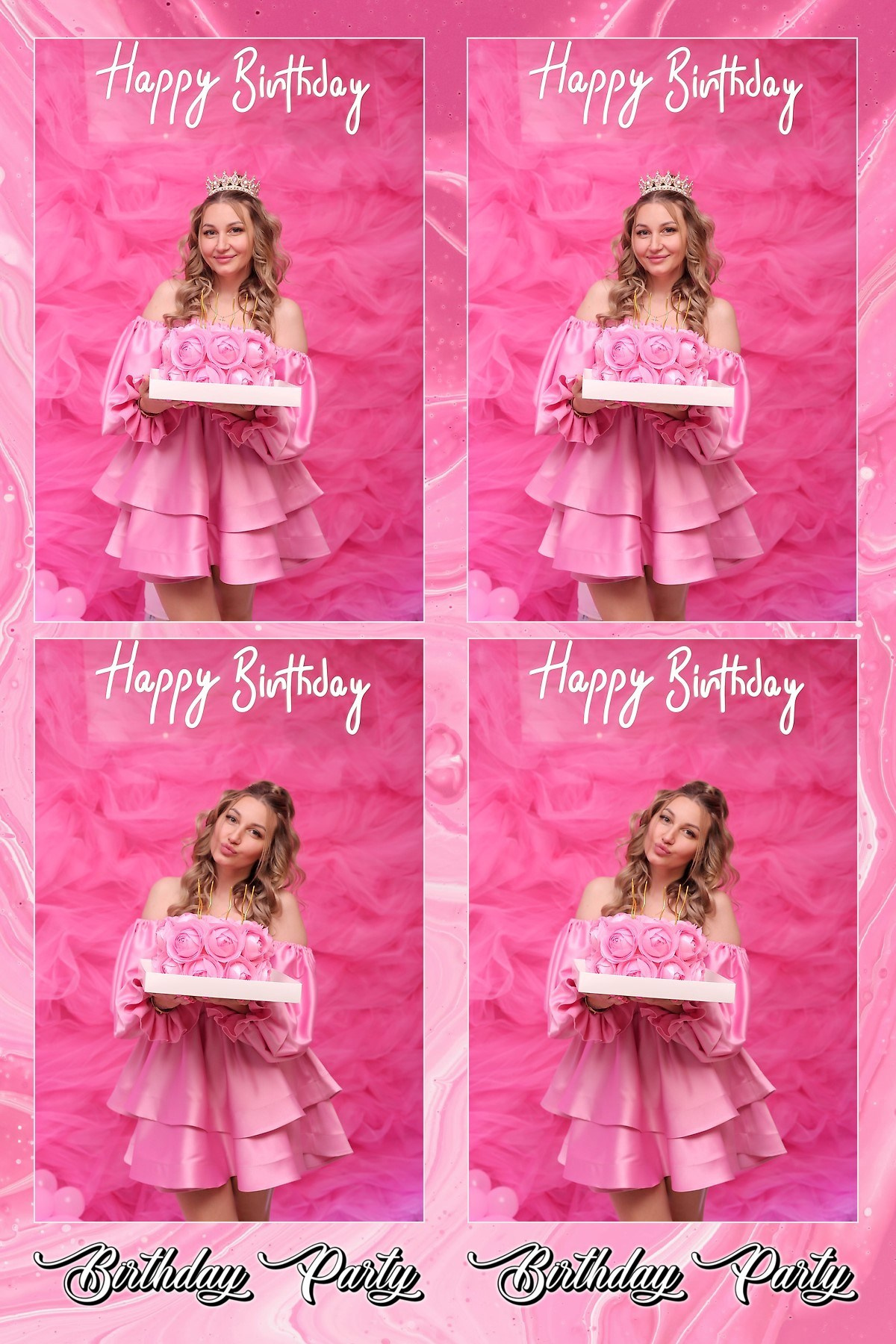 День Народження Наталії (AIR PhotoBOX). Оренда інтерактивних фотозон у Харкові