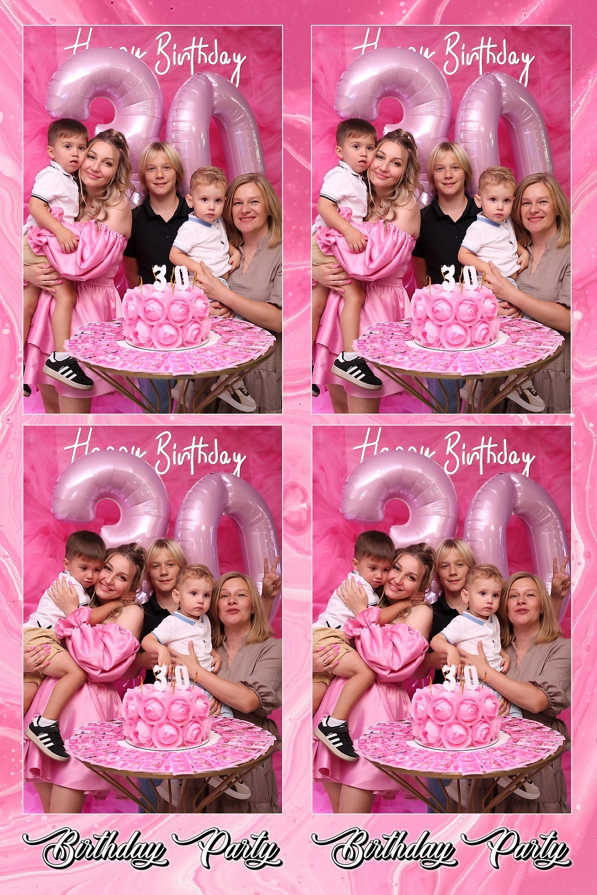 День Народження Наталії (AIR PhotoBOX). Оренда інтерактивних фотозон у Харкові