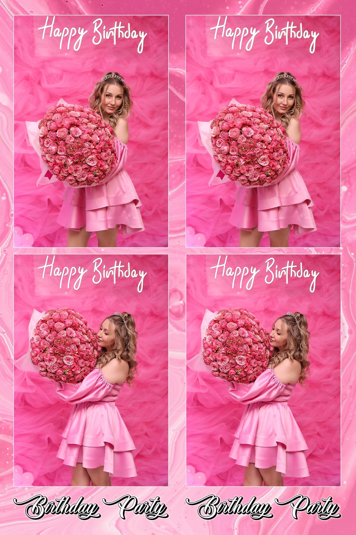 День Народження Наталії (AIR PhotoBOX). Оренда інтерактивних фотозон у Харкові