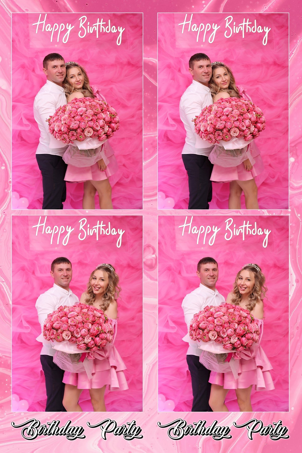 День Народження Наталії (AIR PhotoBOX). Оренда інтерактивних фотозон у Харкові