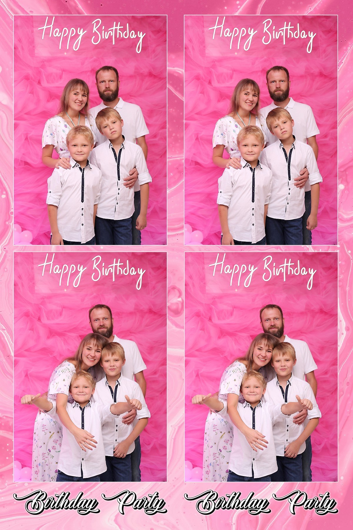 День Народження Наталії (AIR PhotoBOX). Оренда інтерактивних фотозон у Харкові