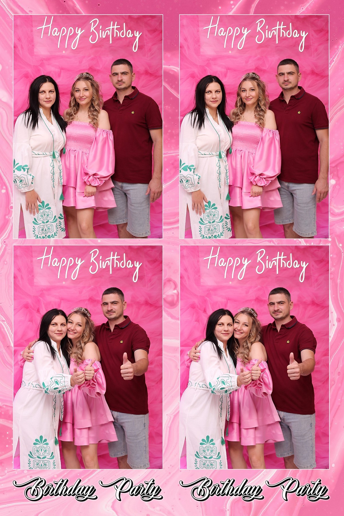 День Народження Наталії (AIR PhotoBOX). Оренда інтерактивних фотозон у Харкові