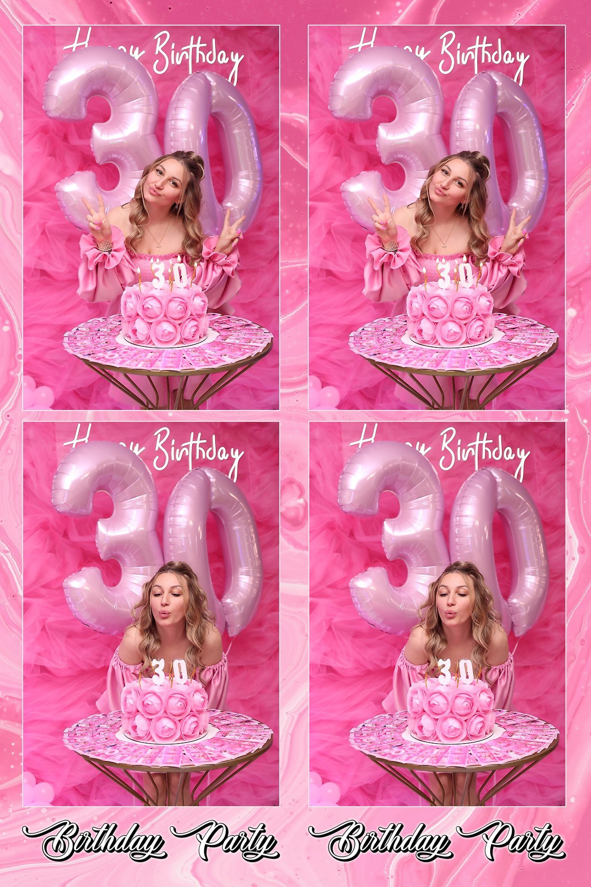 День Народження Наталії (AIR PhotoBOX). Оренда інтерактивних фотозон у Харкові