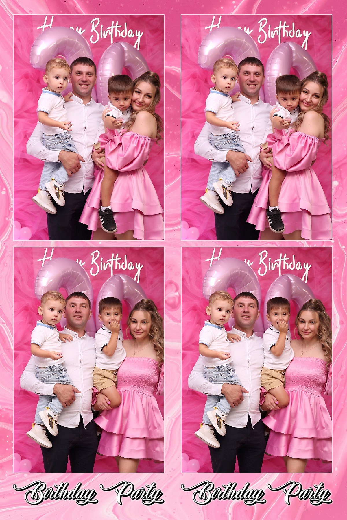 День Народження Наталії (AIR PhotoBOX). Оренда інтерактивних фотозон у Харкові