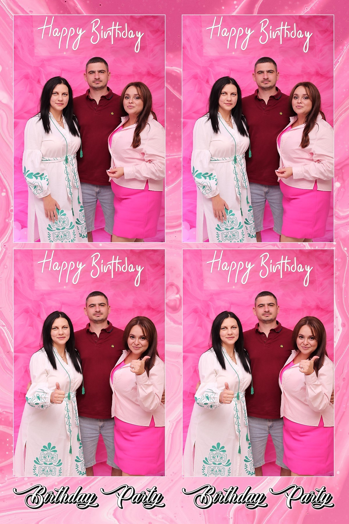 День Народження Наталії (AIR PhotoBOX). Оренда інтерактивних фотозон у Харкові