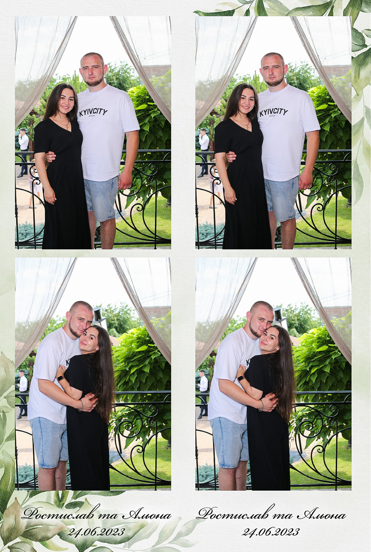 Ростислав то Олена (AiR PhotoBox). Аренды интерактивных фотозон в Харькове