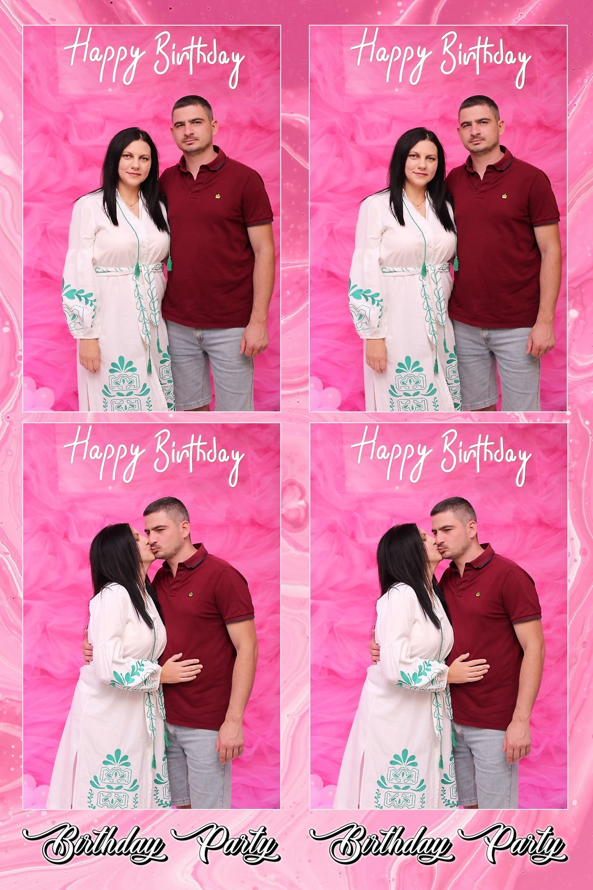 День Народження Наталії (AIR PhotoBOX). Оренда інтерактивних фотозон у Харкові