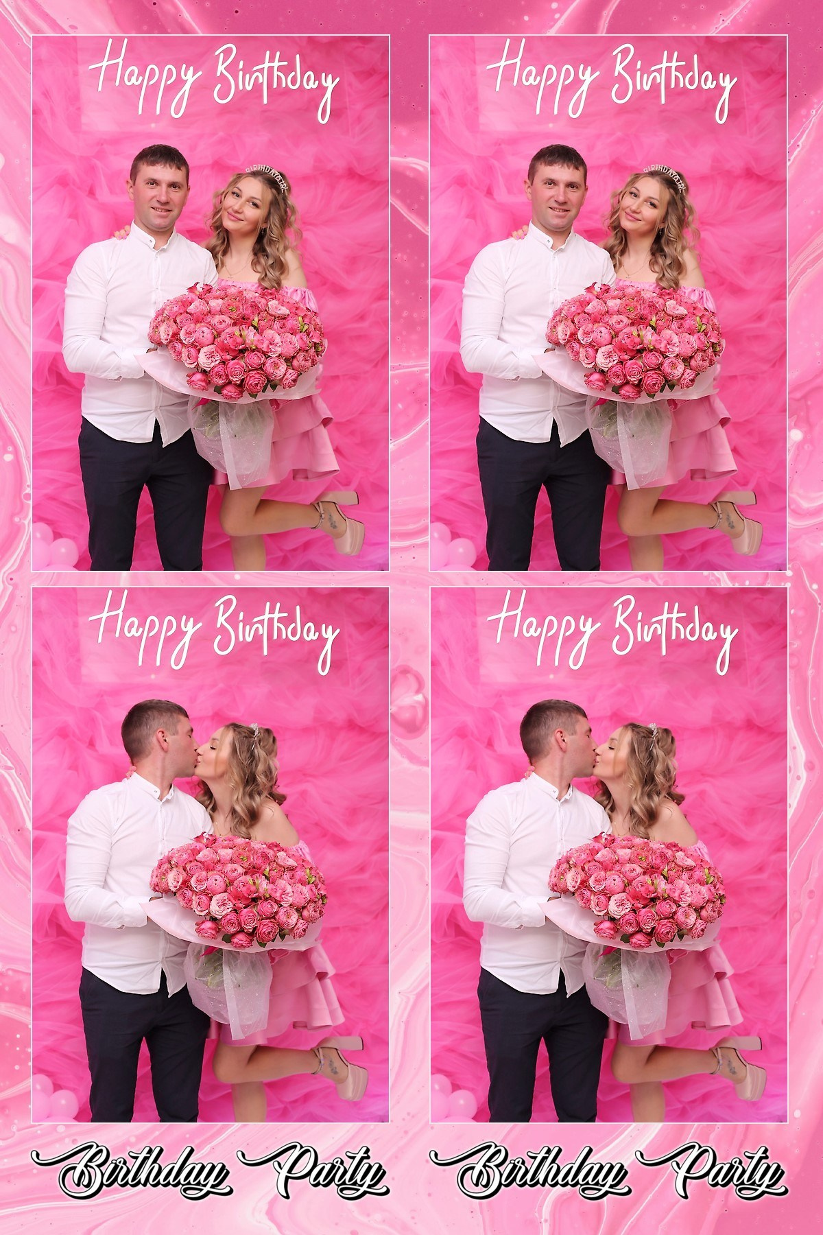 День Народження Наталії (AIR PhotoBOX). Оренда інтерактивних фотозон у Харкові