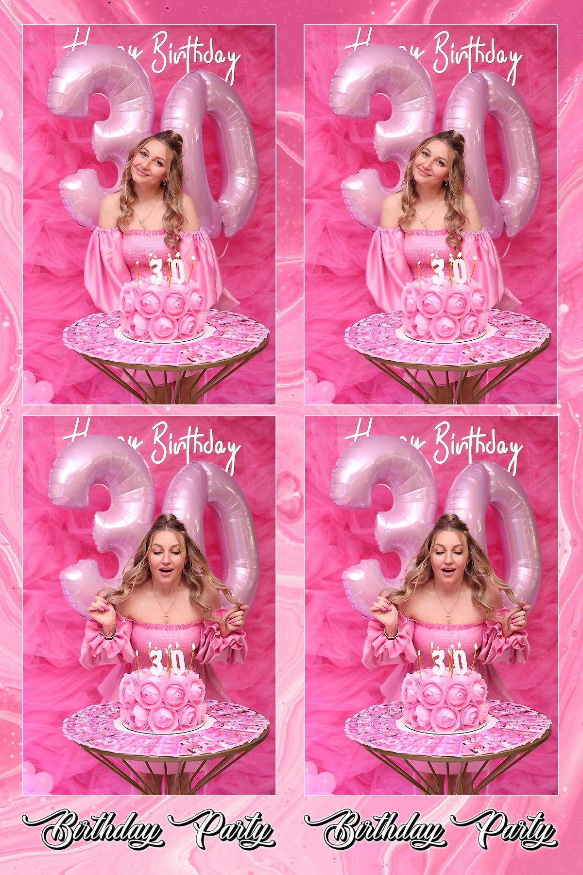 День Народження Наталії (AIR PhotoBOX). Оренда інтерактивних фотозон у Харкові