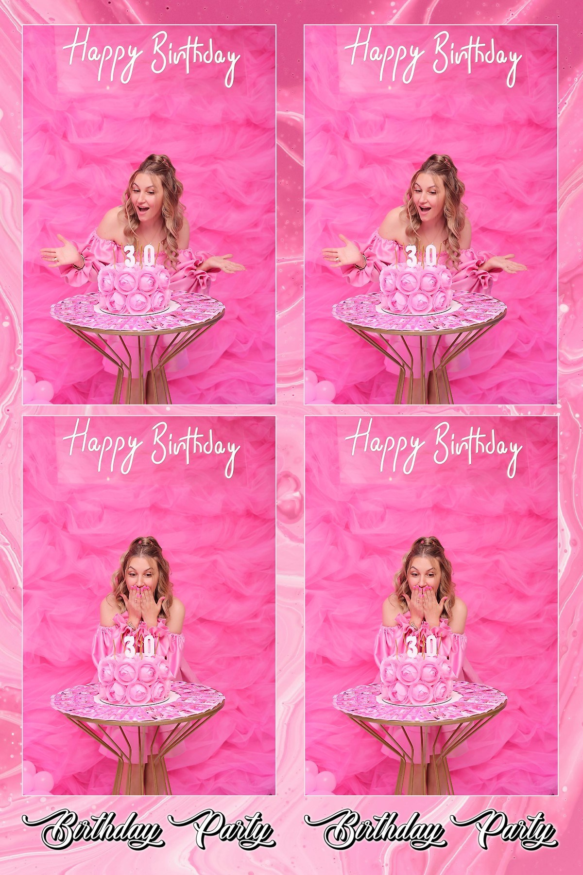 День Народження Наталії (AIR PhotoBOX). Оренда інтерактивних фотозон у Харкові