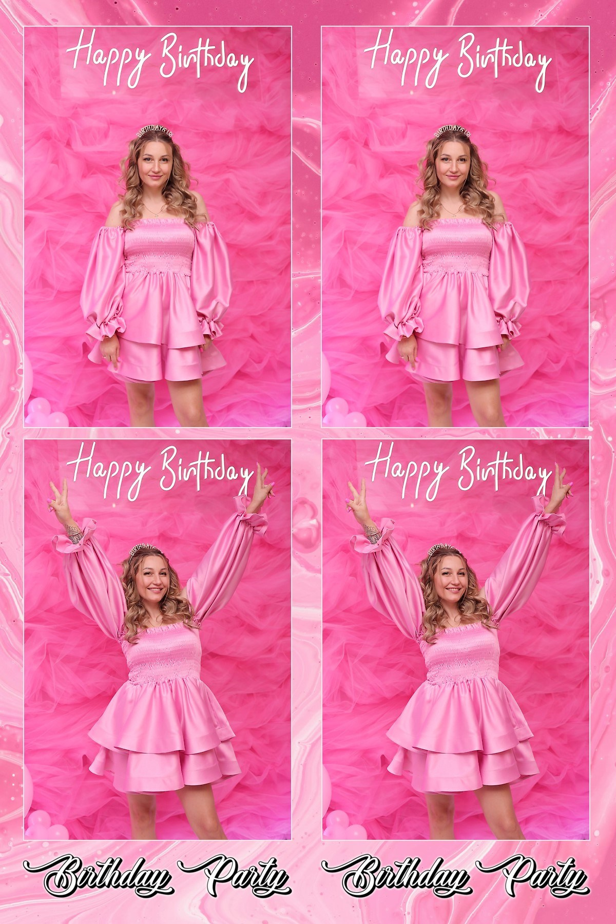 День Народження Наталії (AIR PhotoBOX). Оренда інтерактивних фотозон у Харкові