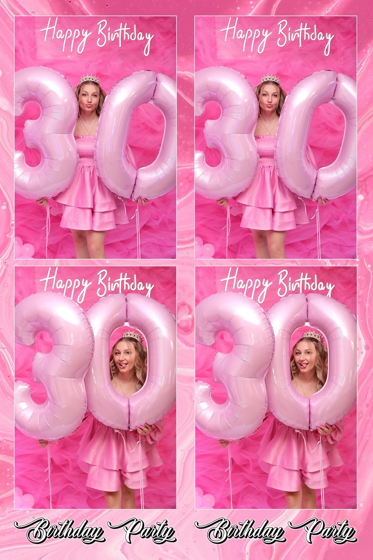 День Народження Наталії (AIR PhotoBOX). Оренда інтерактивних фотозон у Харкові