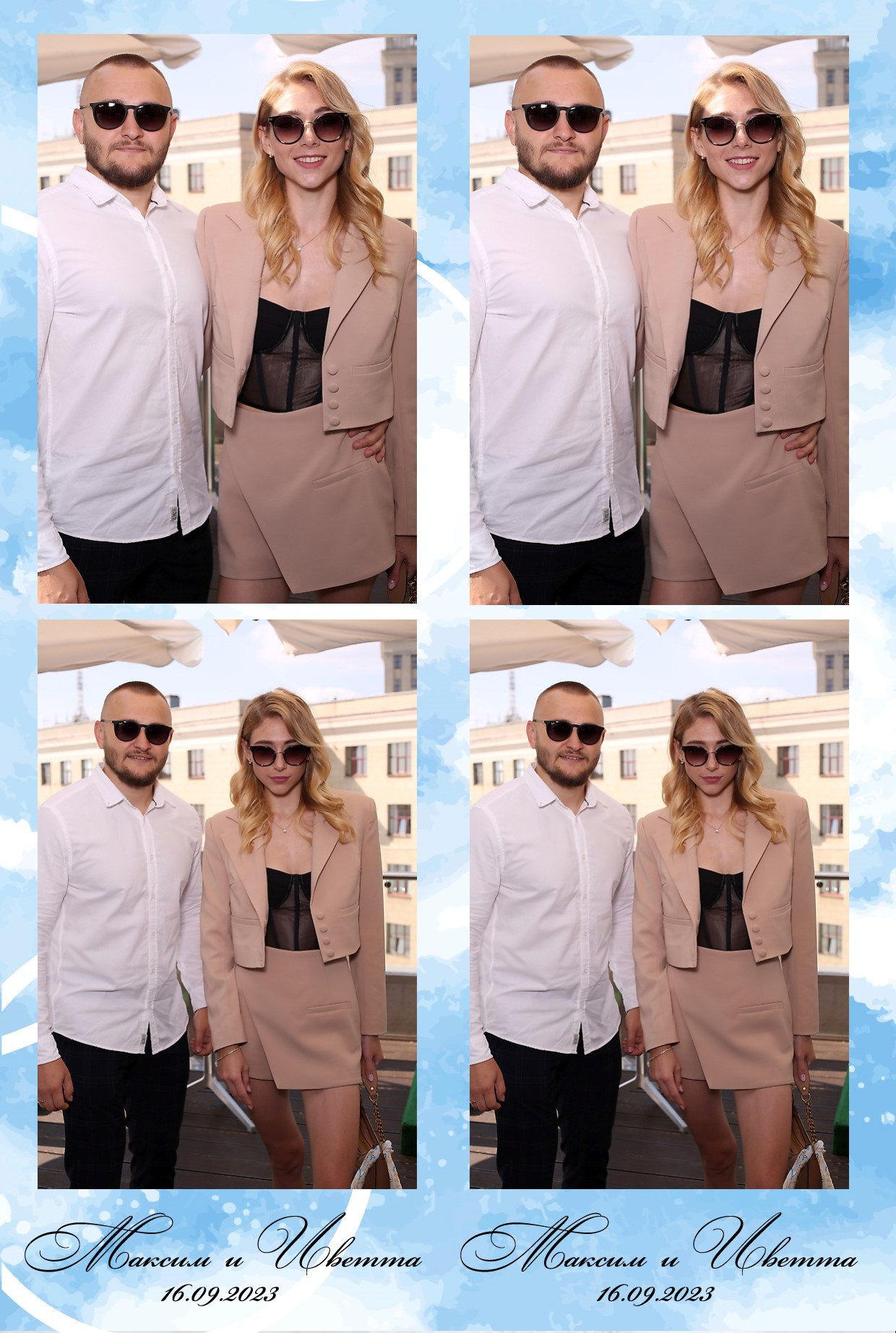 Максим та Іветта (AiR PhotoBox). Оренда інтерактивних фотозон у Харкові