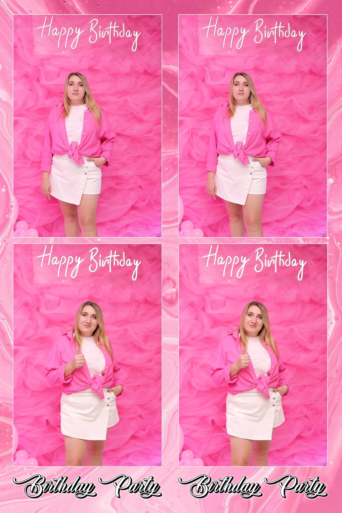 День Народження Наталії (AIR PhotoBOX). Оренда інтерактивних фотозон у Харкові