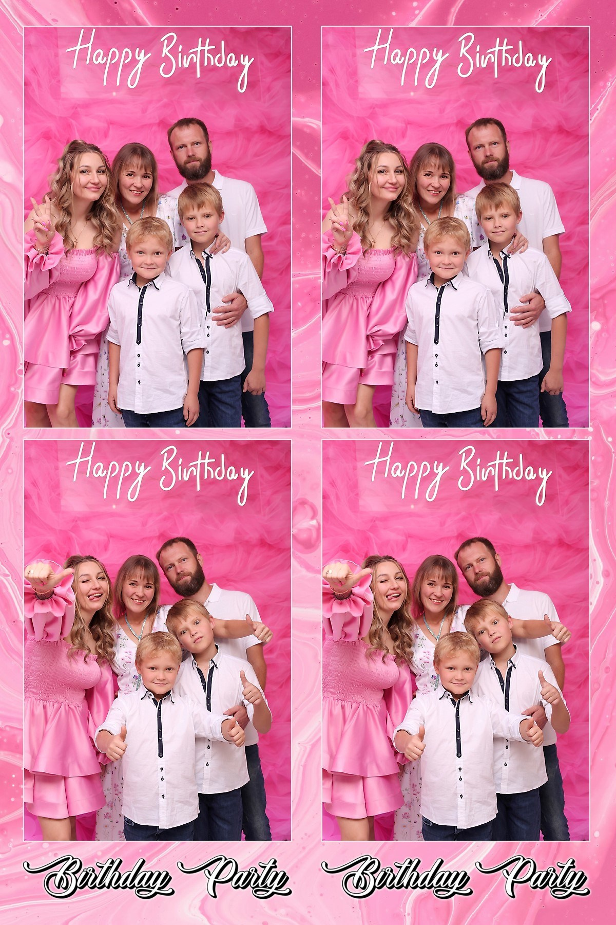 День Народження Наталії (AIR PhotoBOX). Оренда інтерактивних фотозон у Харкові