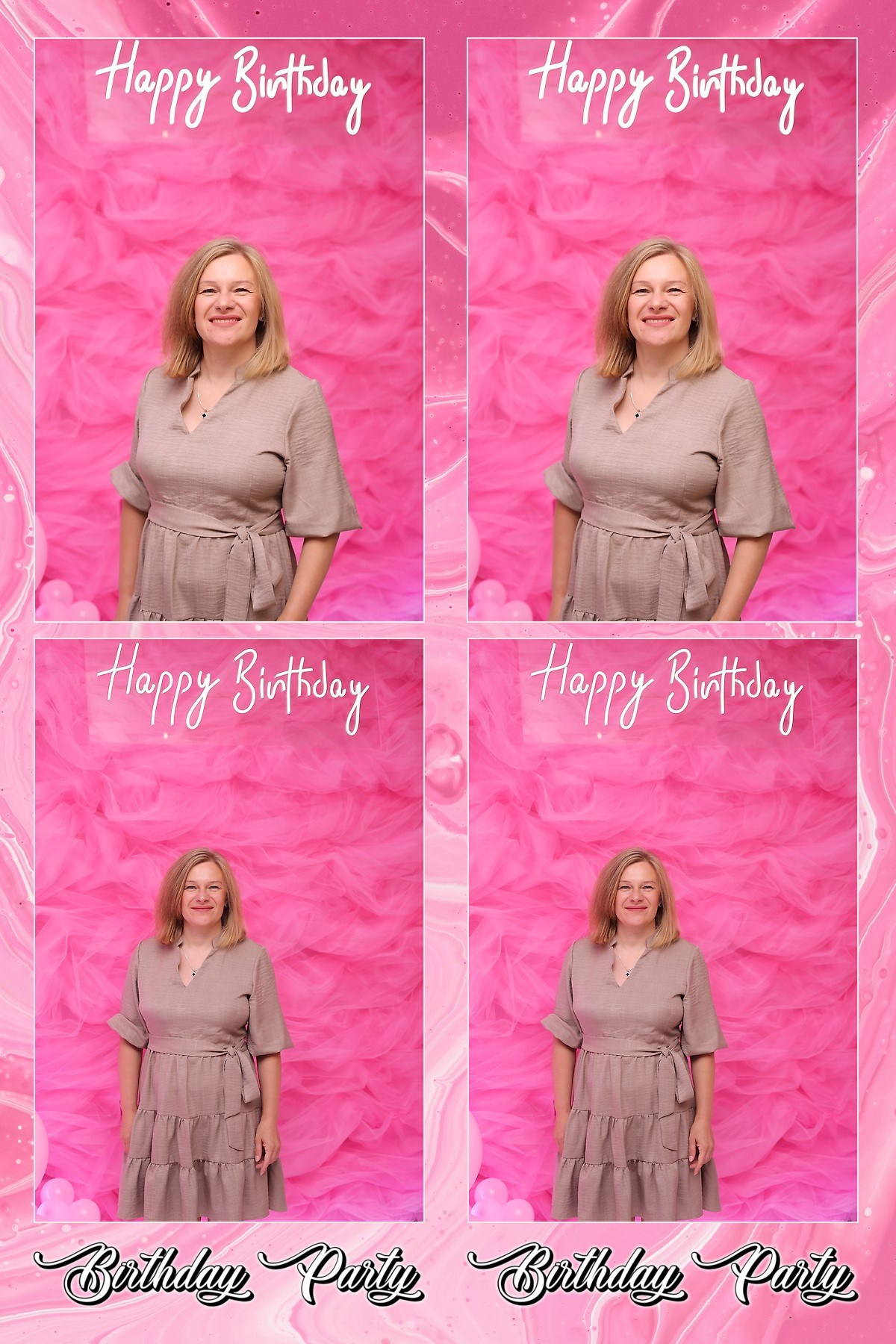 День Народження Наталії (AIR PhotoBOX). Оренда інтерактивних фотозон у Харкові