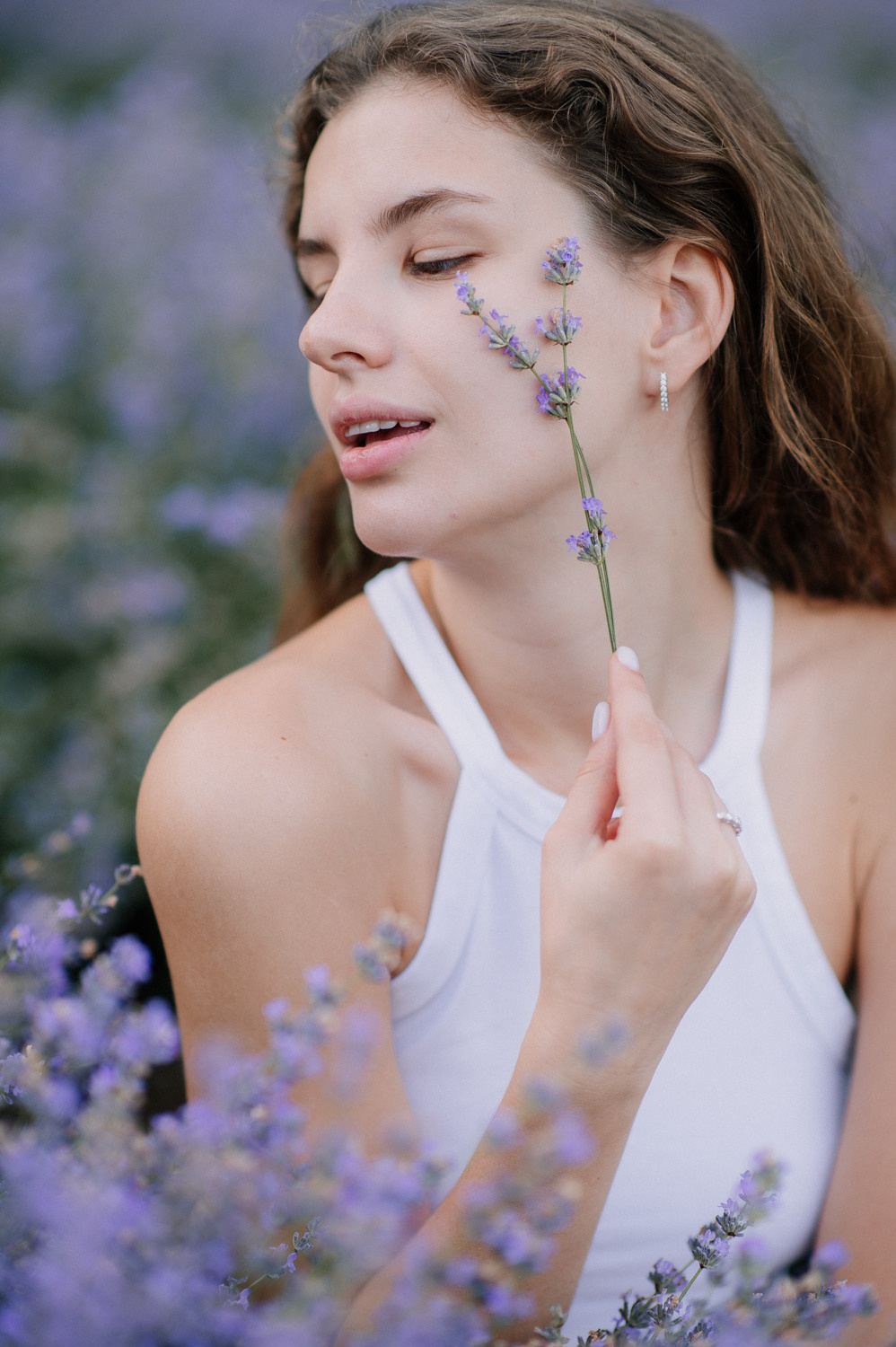 Lavender inspiration. Портретний та контент фотограф Київ