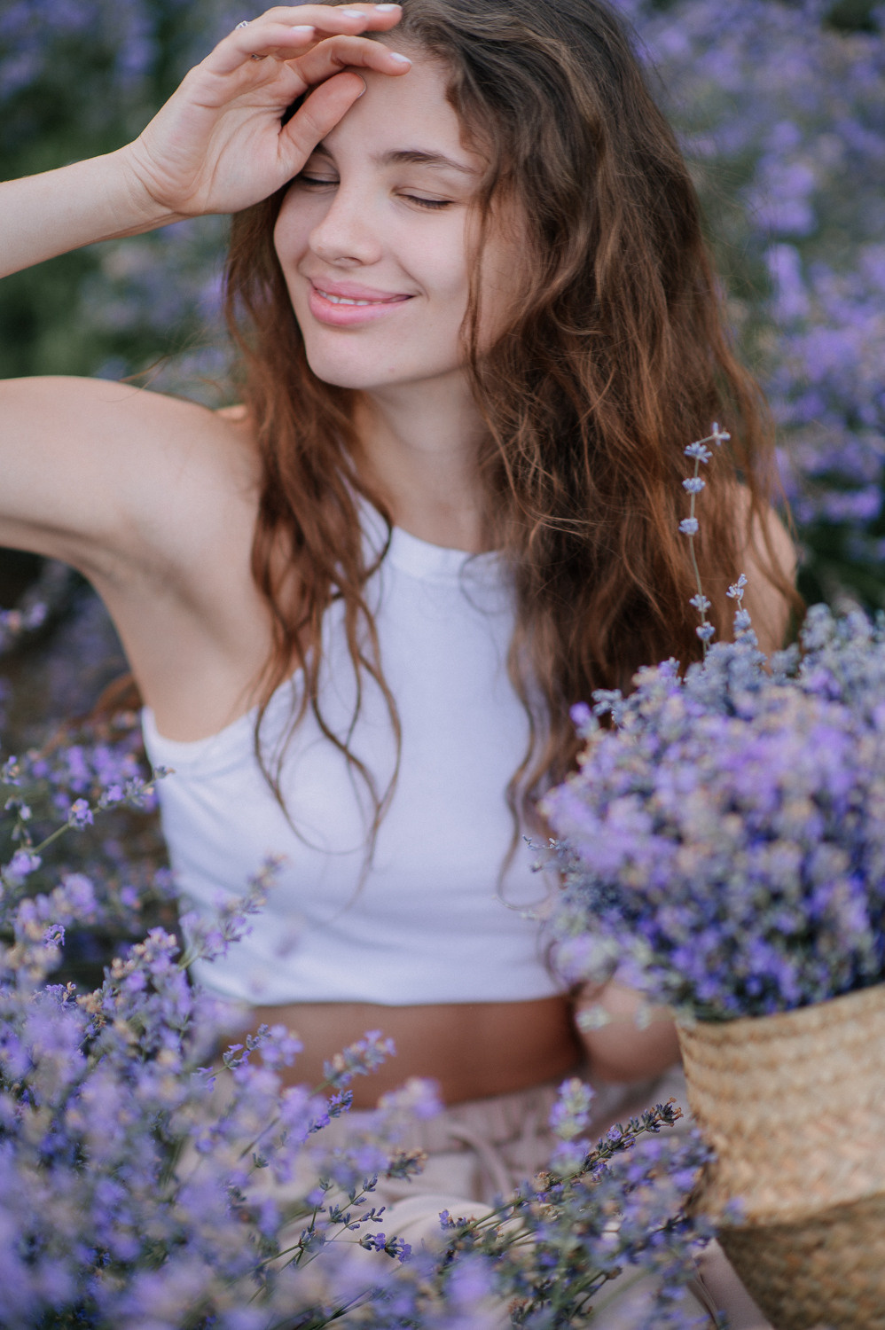 Lavender inspiration. Портретний та контент фотограф Київ