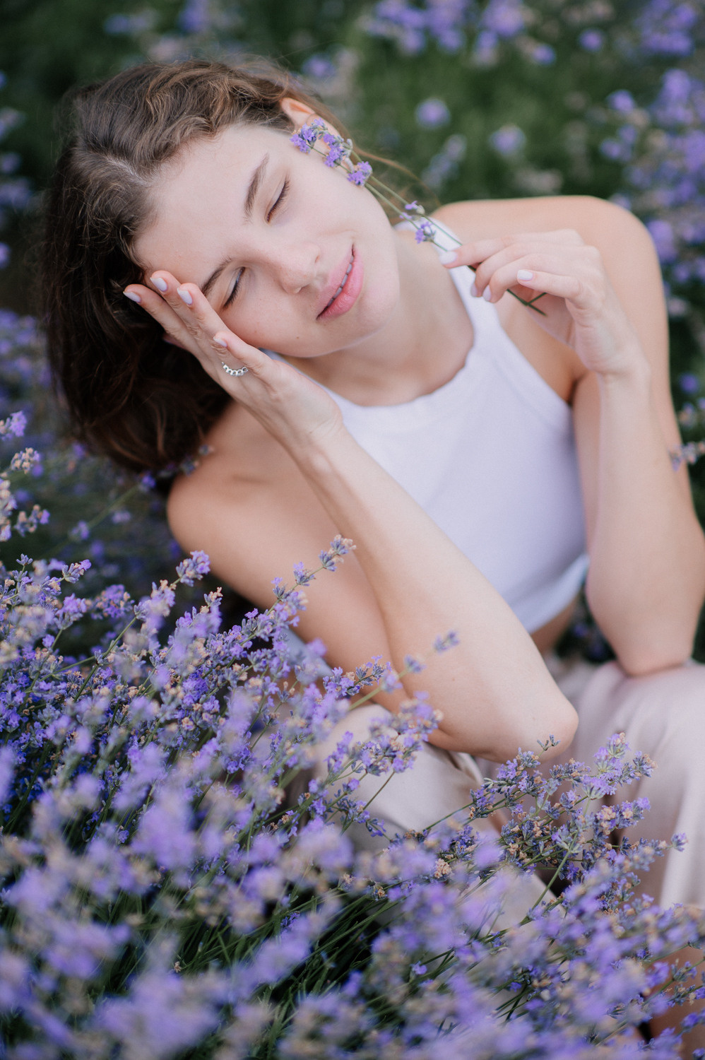 Lavender inspiration. Портретний та контент фотограф Київ